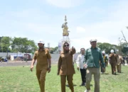 Sidak Progres Revitalisasi Alun-alun Sidoarjo, Wabup Minta Pengerjaan Sesuai Kontrak