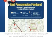 Empat Demo Besar Guncang Jakarta, Polisi Imbau Warga Hindari Monas dan DPR”