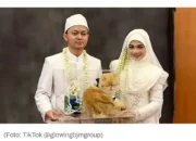 VIRAL! Pengantin di Banjarmasin Beri Seserahan Seekor Kucing, Bikin Netizen Gemas