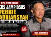 KPK Resmi Tahan Eks Jampidsus Febrie Adriansyah di Rumah Tahanan