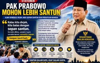 PRESIDEN PRABOWO AJAK GENERASI MUDA DI TABANAN JAGA KESANTUNAN