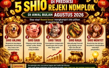 5 SHIO DI PREDIKSI REJEKI NOMPLOK DI AWAL BULAN AGUSTUS 2026