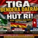 Tiga Bendera Daerah Muncul Jelang HUT RI: Aceh, Borneo dan Papua Jadi Sorotan